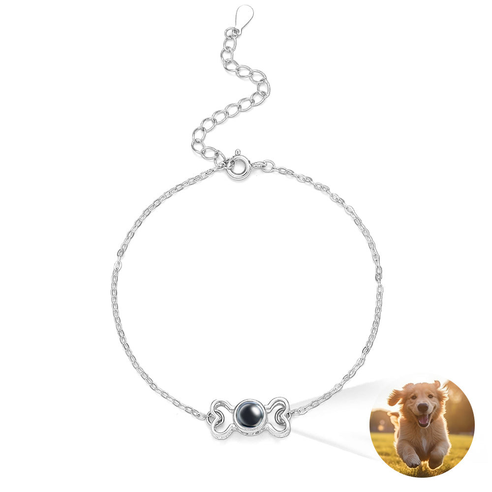 Custom Projection Bracelet Cute Bone Gift for Her
