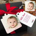 Custom Gift Card Photo Card with Your Words for Your Baby