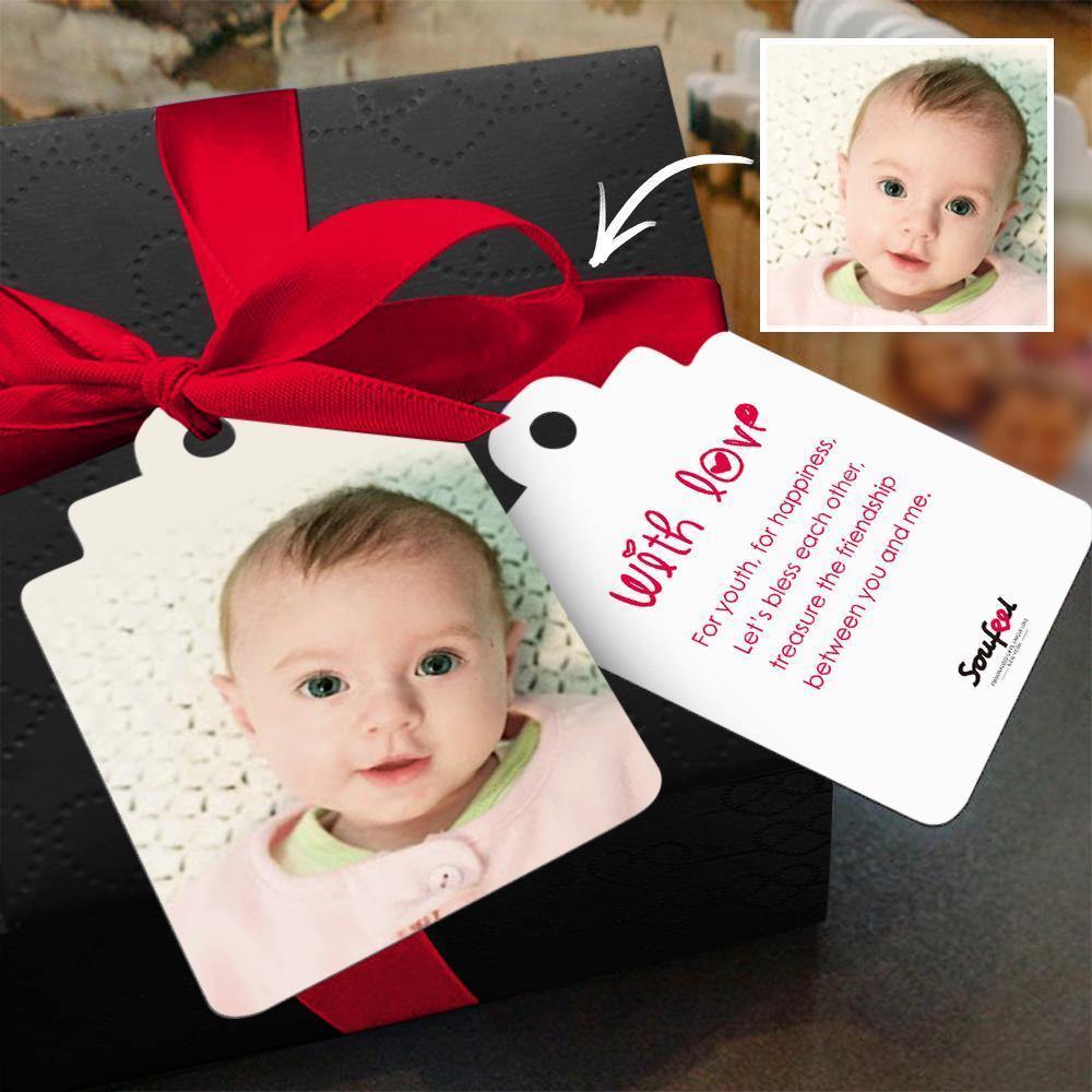 Custom Gift Card Photo Card with Your Words for Your Baby