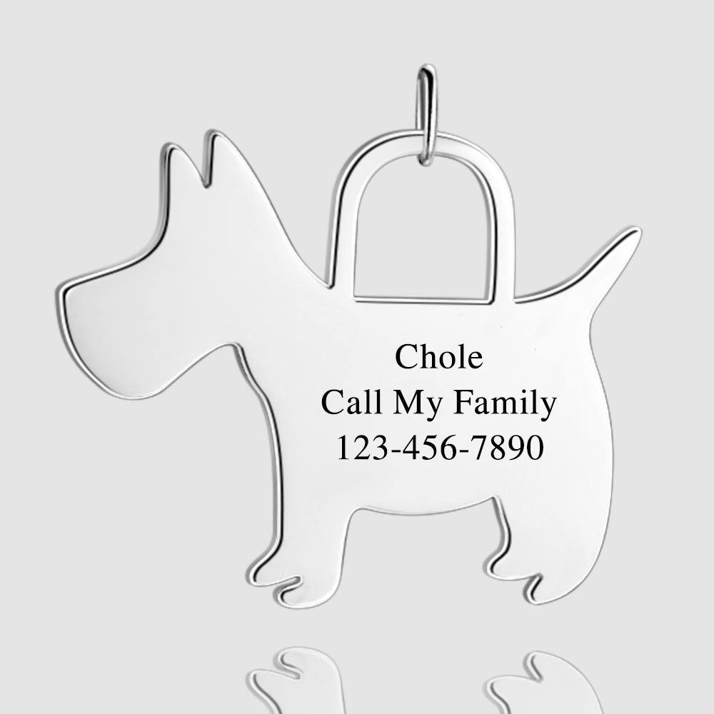 Engraved Dog Tag
