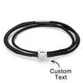 Custom Engraved Bracelet Simple and Versatile Valentine's Gift for Him