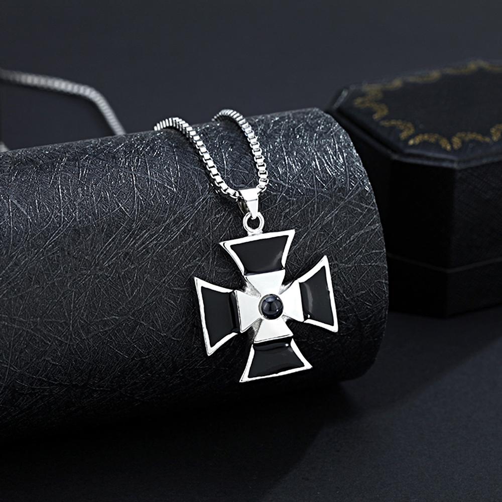 Personalized Windmill Photo Projection Men's Necklace for Him Minimalist Memorial Jewelry