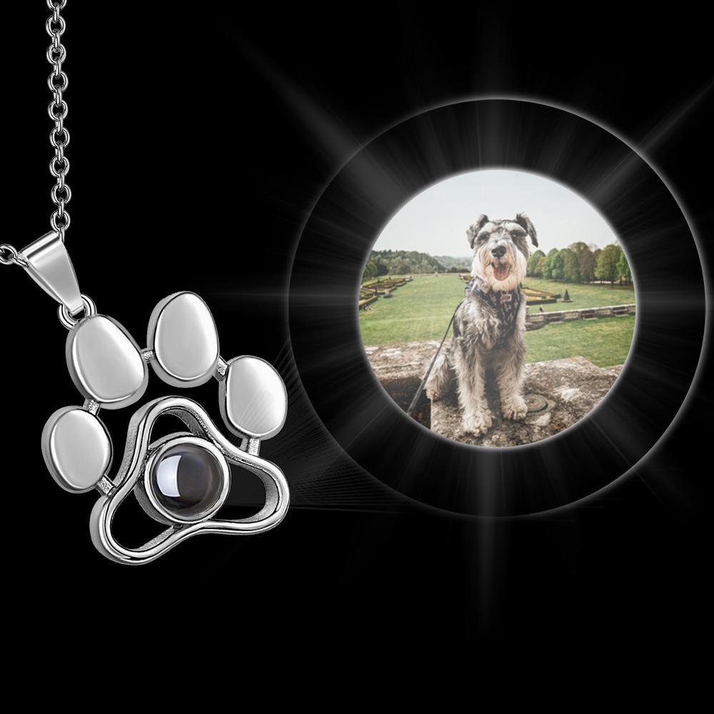 Projection Photo Necklace Colorful Picture Pet Photo