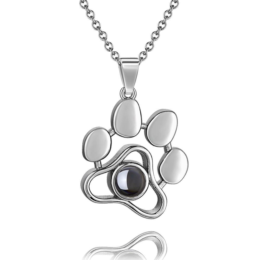 Projection Photo Necklace Colorful Picture Pet Photo