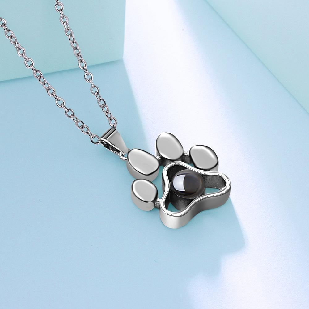 Projection Photo Necklace Colorful Picture Pet Photo