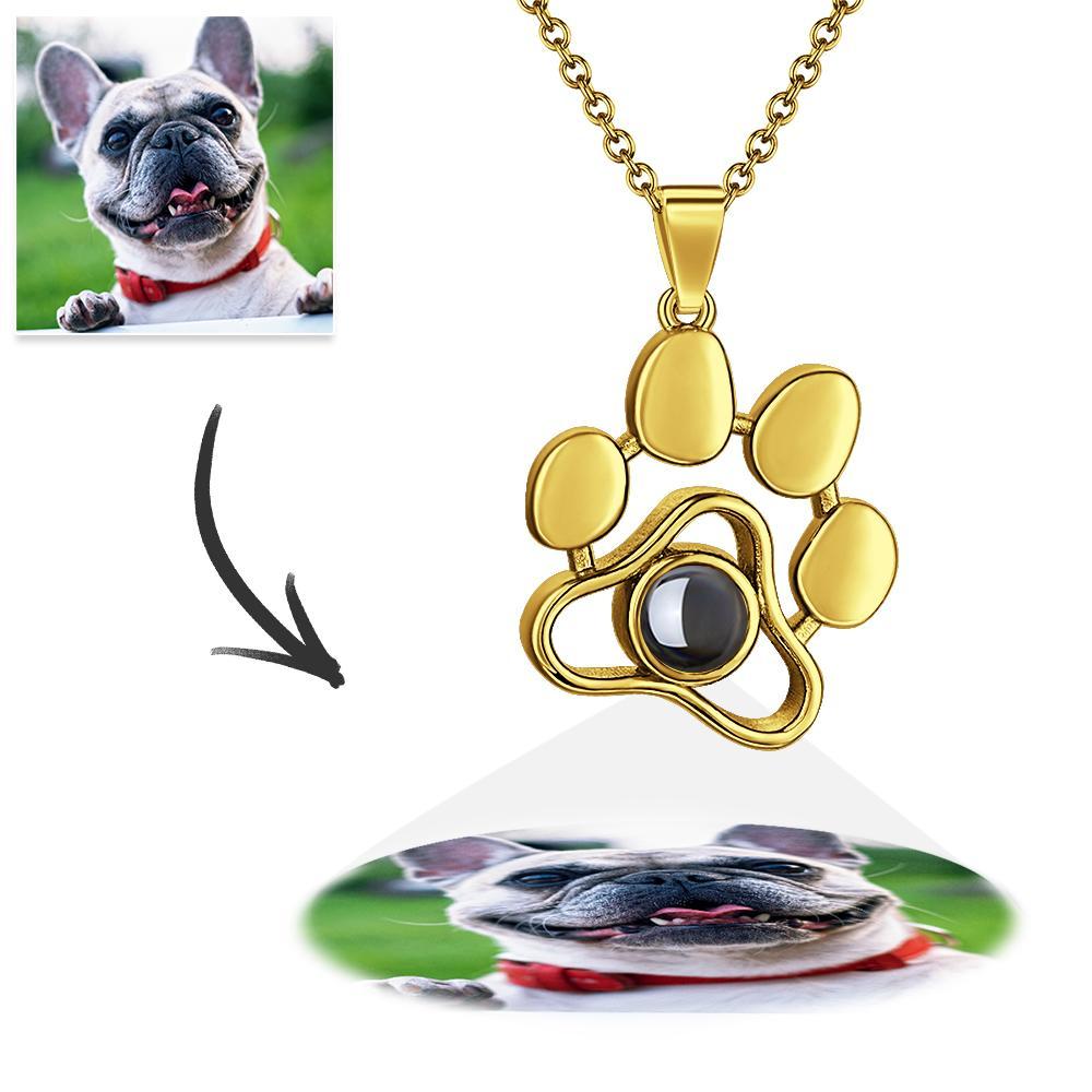 Projection Photo Necklace Colorful Picture Pet Photo