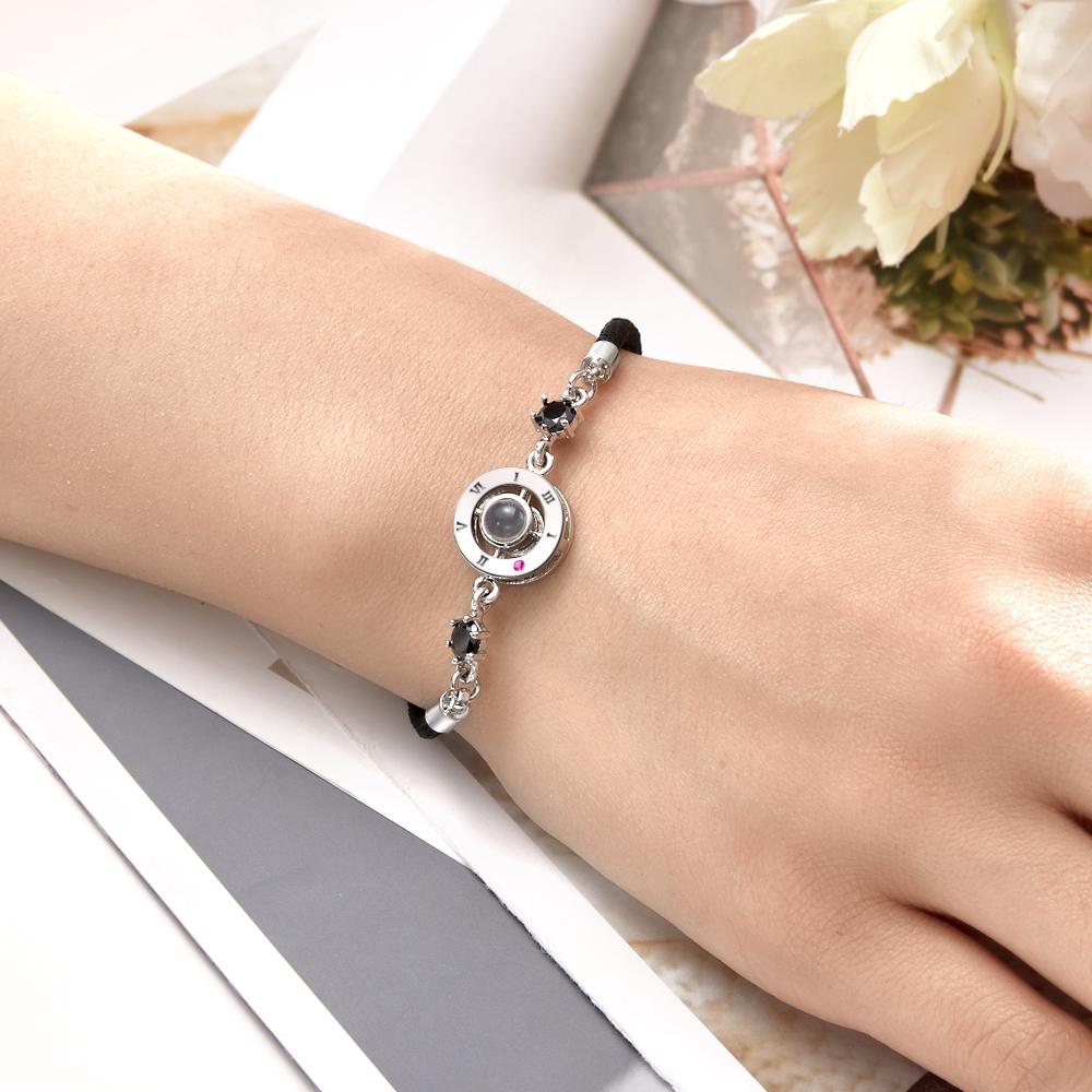 Custom Projection Photo Bracelet Exquisite Commemorative Gifts