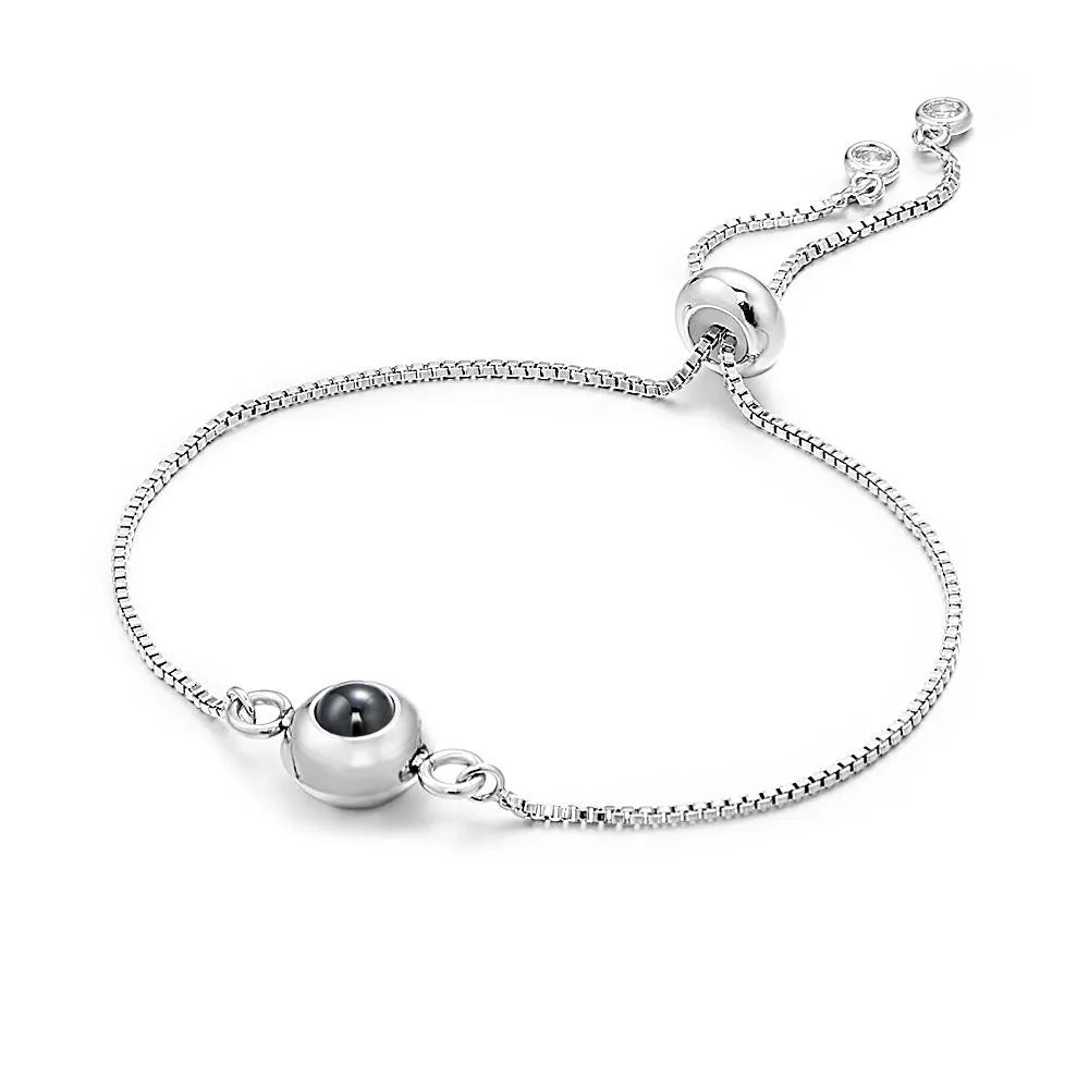 Projection Bracelets Stainless Steel Custom Projection Bracelets Woven Photo Bracelets Commemorative Gifts