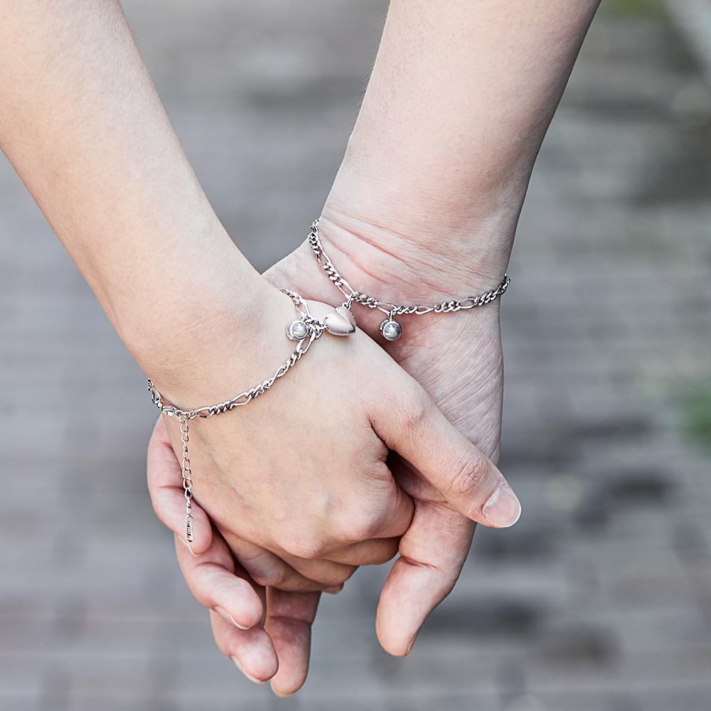 Personalized Photo Projection Bracelet Warm Gift for Valentine's Day