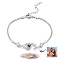 Photo Projection Bracelet Memorial Gift Custom Photo Charm Bracelet for Woman Best Friend Gift for Her
