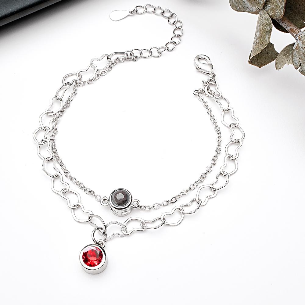Personalized Projection Bracelet Heart Creative Gift