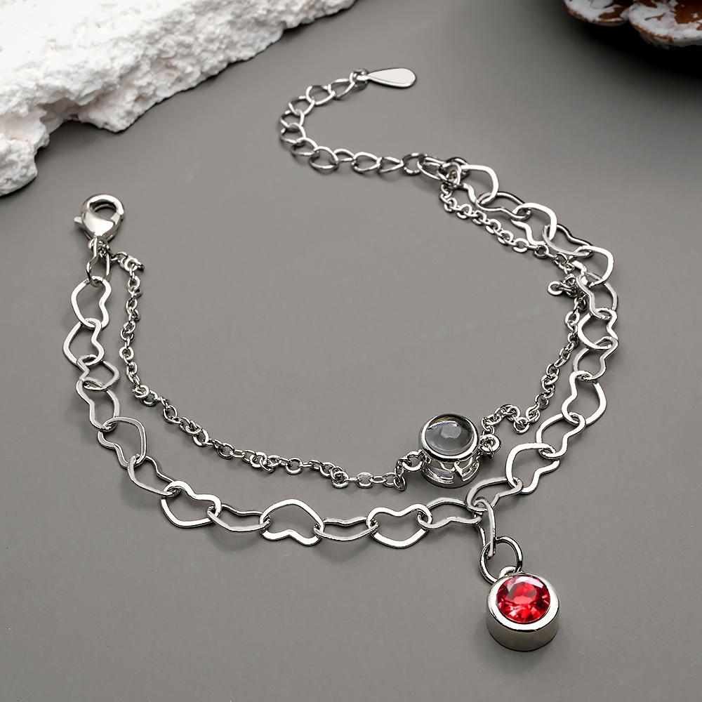Personalized Projection Bracelet Heart Creative Gift