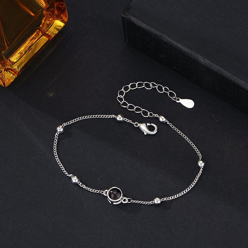 Personalized Projection Picture Bracelet Simple Christmas Gift For Her