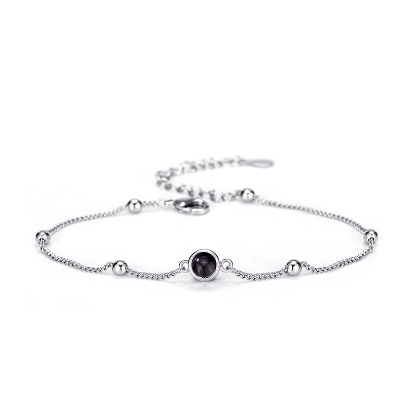Personalized Projection Picture Bracelet Simple Christmas Gift For Her