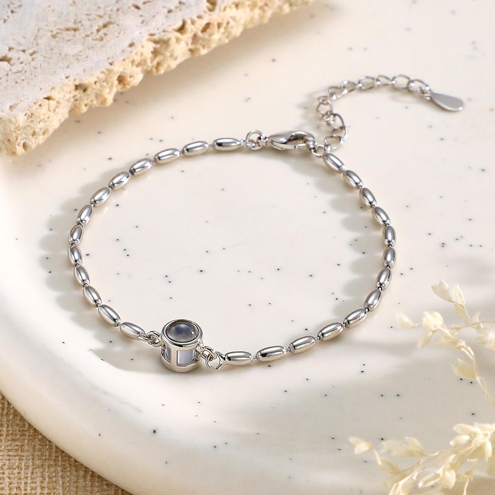 Custom Projection Bracelet Design Chain Simple Gift