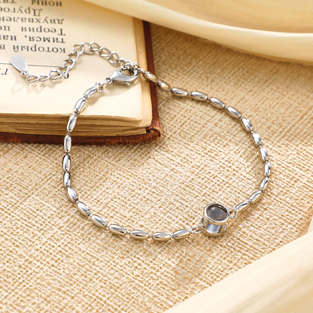 Custom Projection Bracelet Design Chain Simple Gift
