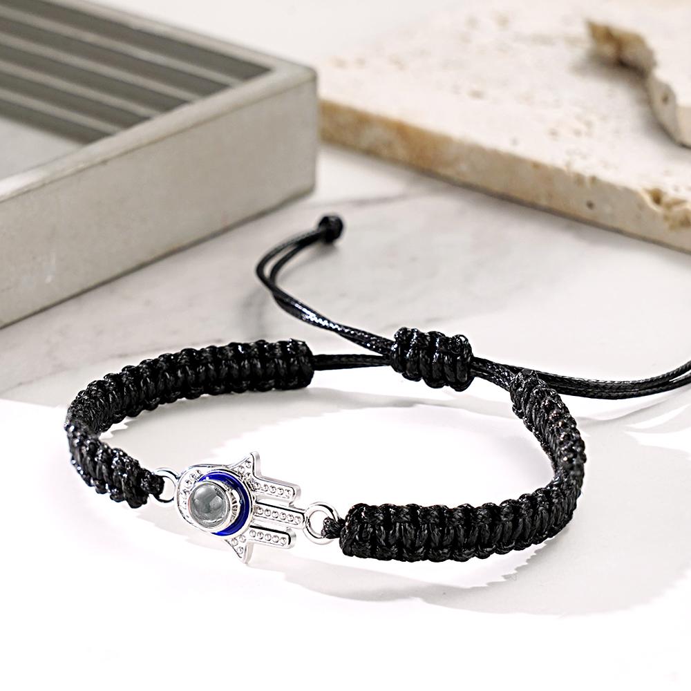 Custom Projection Bracelet Evil Eye Fashion Men's Gift