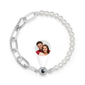 Personalized Projection Bracelet Pearl Splicing Chain Girl Gift