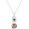 Personalized Guitar Design Projection Necklace Gift for Guitar Lovers