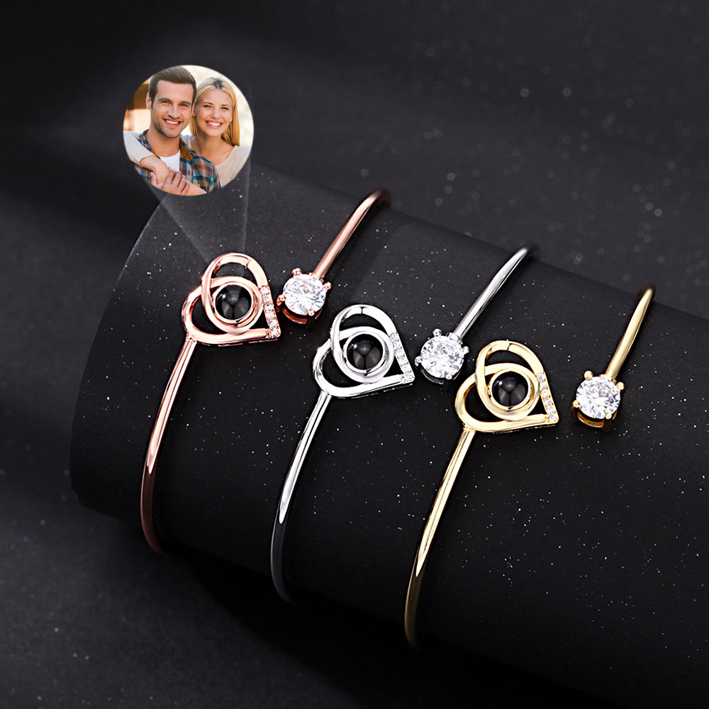 Custom Projection Bracelet Personalized Photo Star Bracelet Jewelry Gift for Her
