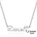 Custom Name Necklace Birthstone Flower Unique Gifts