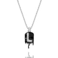 Custom Men's Name Necklace Hip Hop Oil Drop Letter Necklace Street Style Pendant Gift for Him
