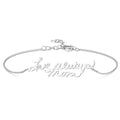 Personalized Photo Handwriting Bracelet Memorial Custom Keepsake Gift for Mom Girlfriend Family