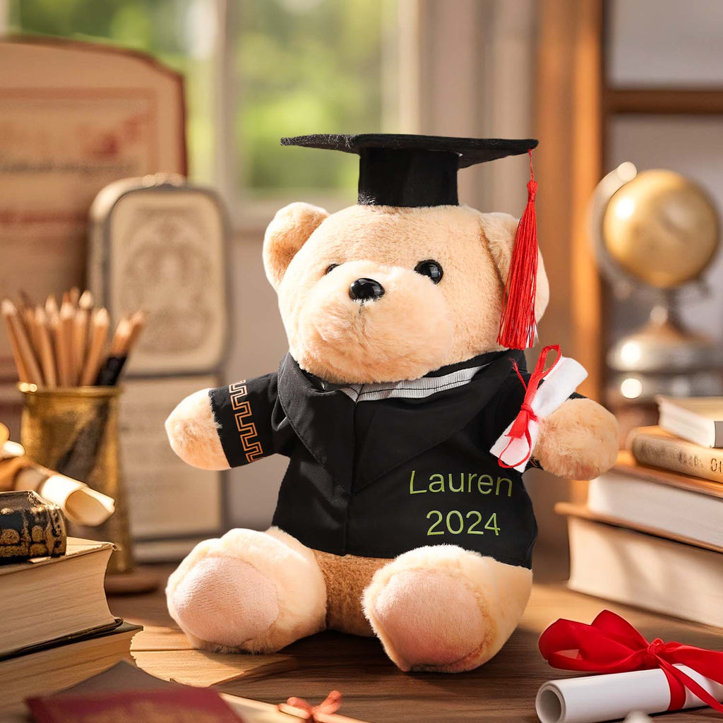 Personalized Graduation Teddy Bear Custom Dolls Graduation Gifts