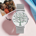 Custom Name Watch Women's Alloy Bracelet Watch 36mm  Family Gifts (1-9 Names)