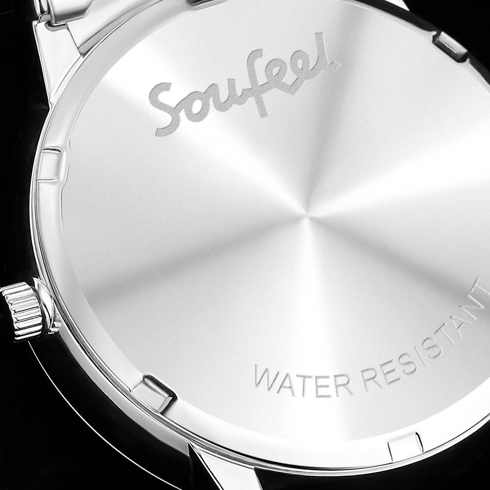 Unisex Couple Custom Photo Watch 40mm/1.57in Diameter Case