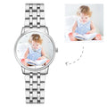 Unisex Couple Custom Photo Watch 40mm/1.57in Diameter Case