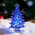 Transparent Crystal Mini Christmas Tree Desktop Ornaments Christmas Gifts