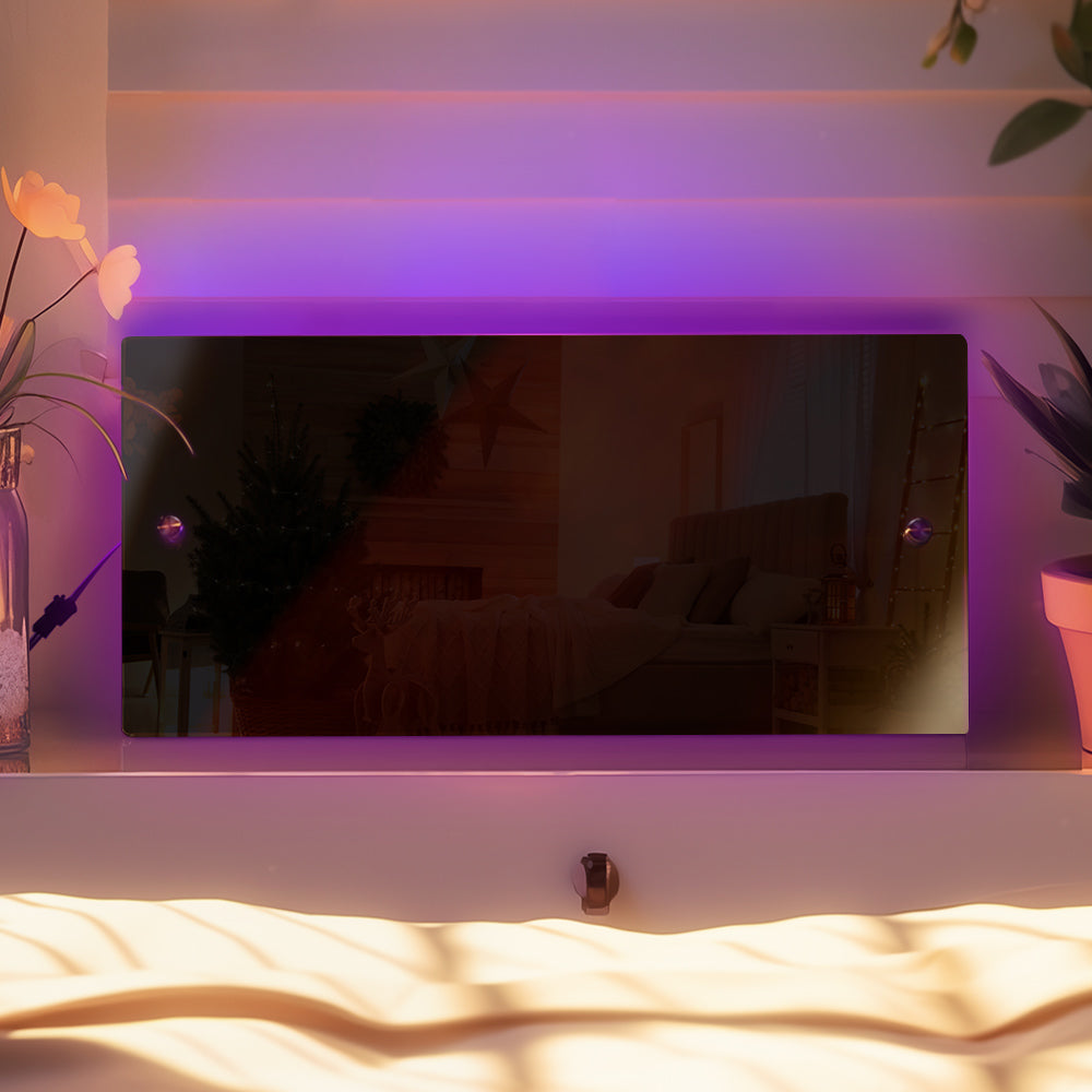 Colorful LED Mirror Light Marquee Christmas Gift for Bedroom for Kids