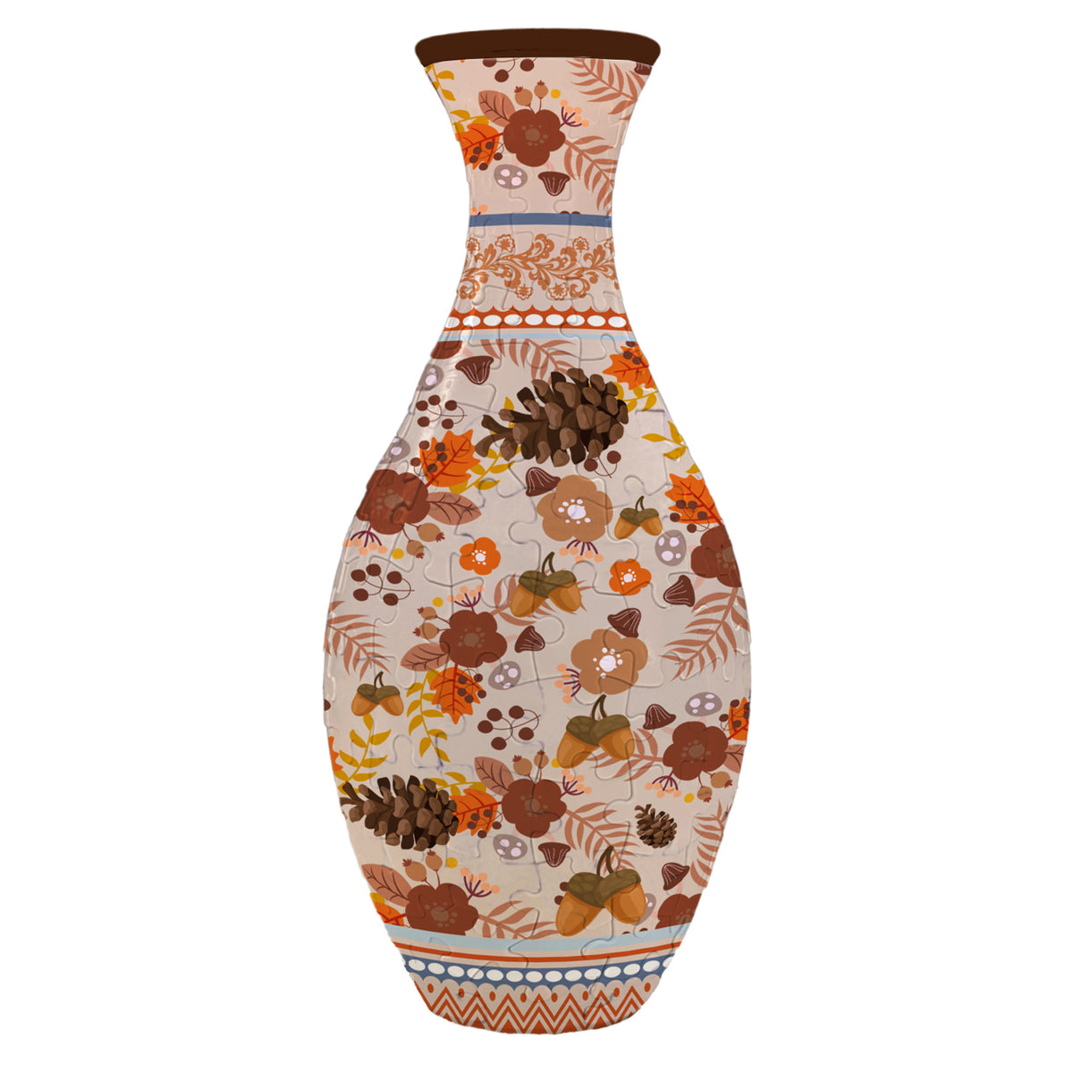 3D Puzzle Planter Vase for Home Decoration 160 Pieces DIY Flower Vase Perfect Housewarming Gift