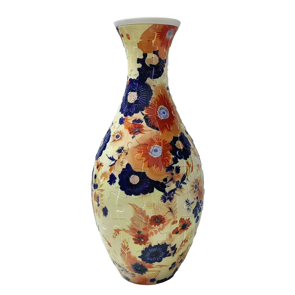 3D Puzzle Planter Vase for Home Decoration 160 Pieces DIY Flower Vase Perfect Housewarming Gift