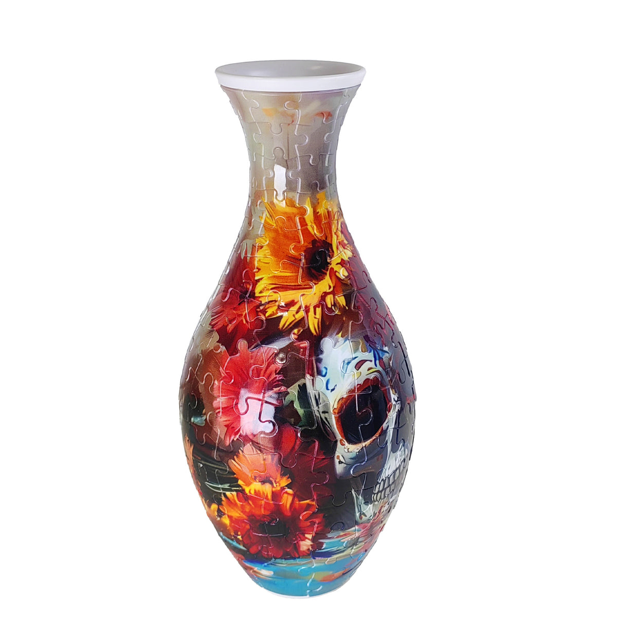 3D Puzzle Planter Vase for Home Decoration 160 Pieces DIY Flower Vase Perfect Housewarming Gift