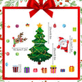 Magnetic Stickers Christmas Tree Decorations Fridge Magnets Sticker Decoration