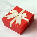 Red Square Gift Box 9*9*4cm