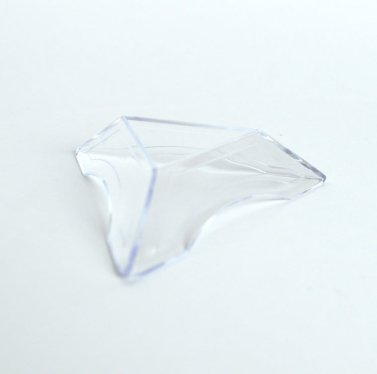 Rubic's Cube Transparent Base Display Stand Triangle Clear Magic Cube Holder Frame Accessories