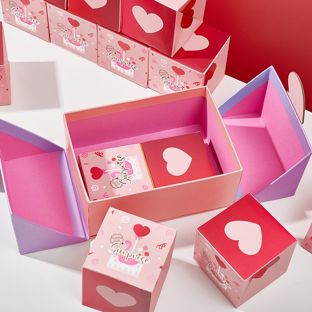 DIY Surprise Gift Box for Money Cash Pop Up Gift Box for Lover