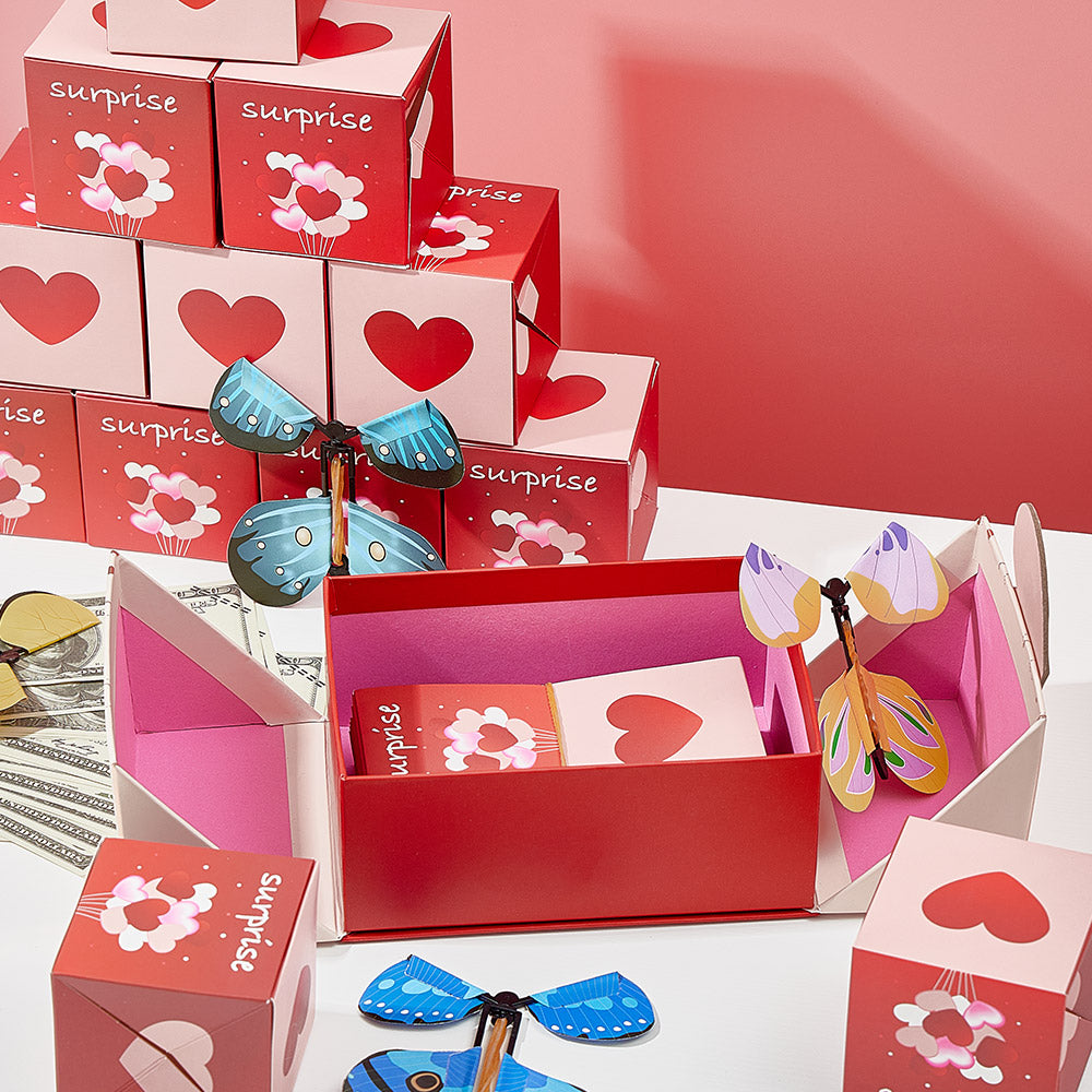 DIY Surprise Gift Box for Money Cash Pop Up Gift Box for Lover