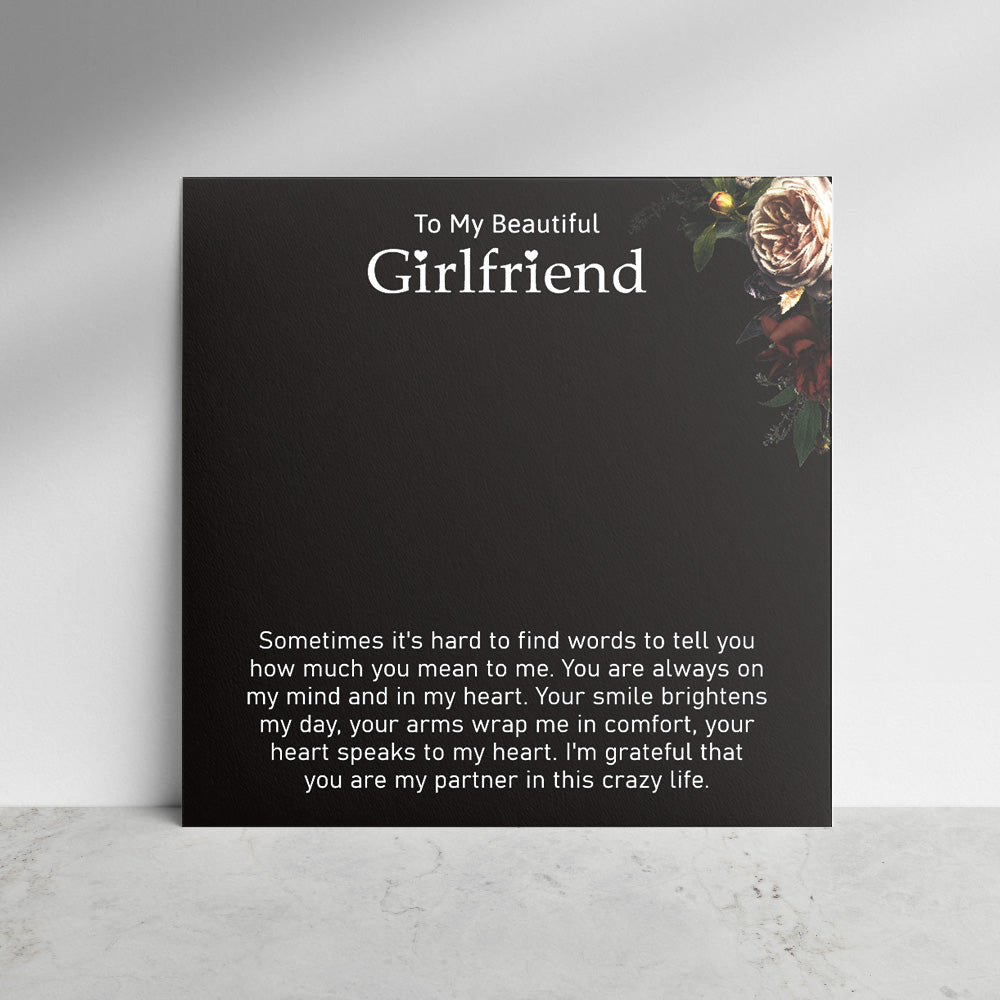 Exquisite Gift Card for Girlfriend