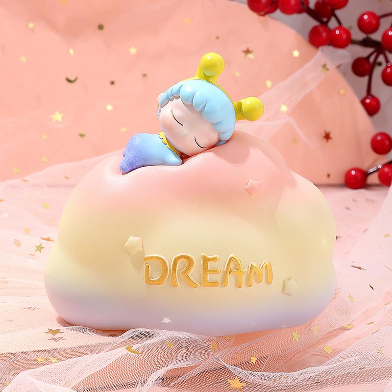 Sweet Dream Lamp Lovely Moon Bedroom Desktop Decoration Creative Birthday Gift