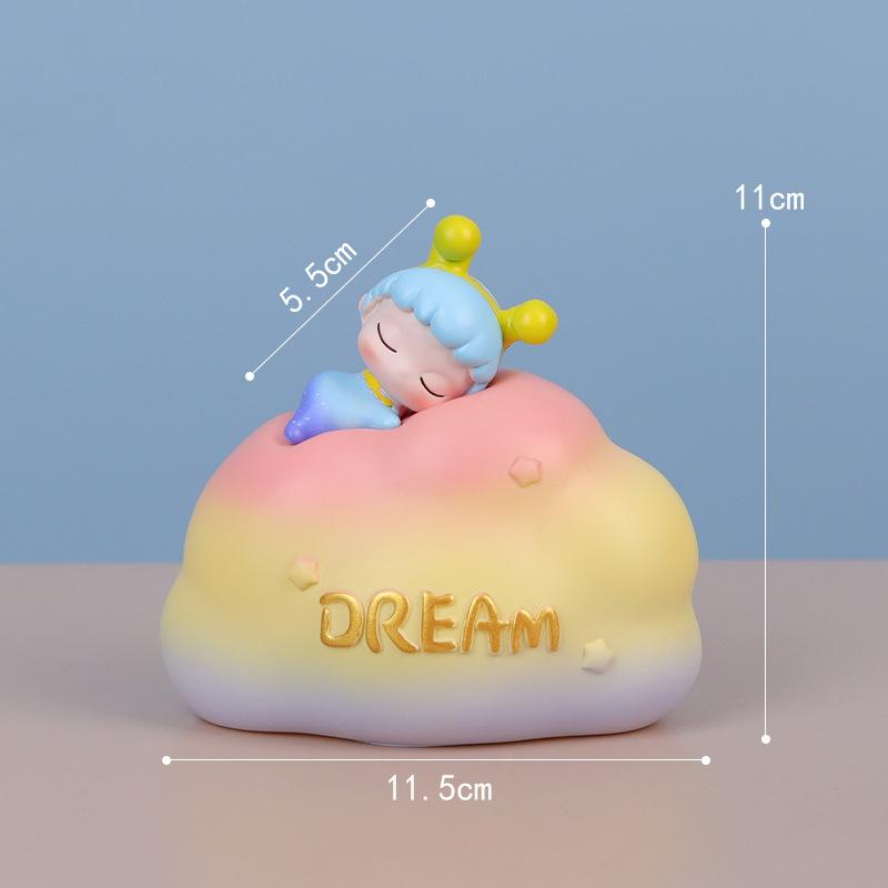 Sweet Dream Lamp Lovely Moon Bedroom Desktop Decoration Creative Birthday Gift