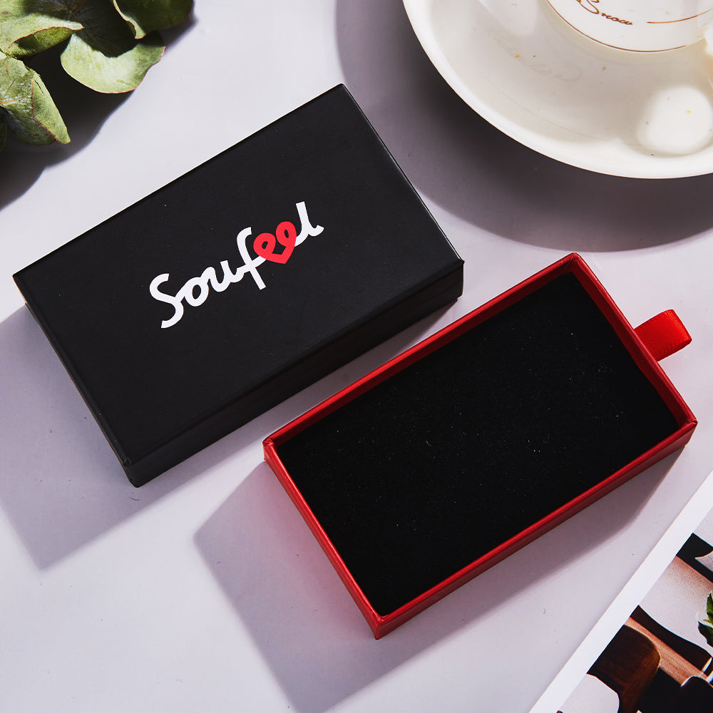 Soufeel Drawer Box Gift Package Cardboard Gift Box with Sponge