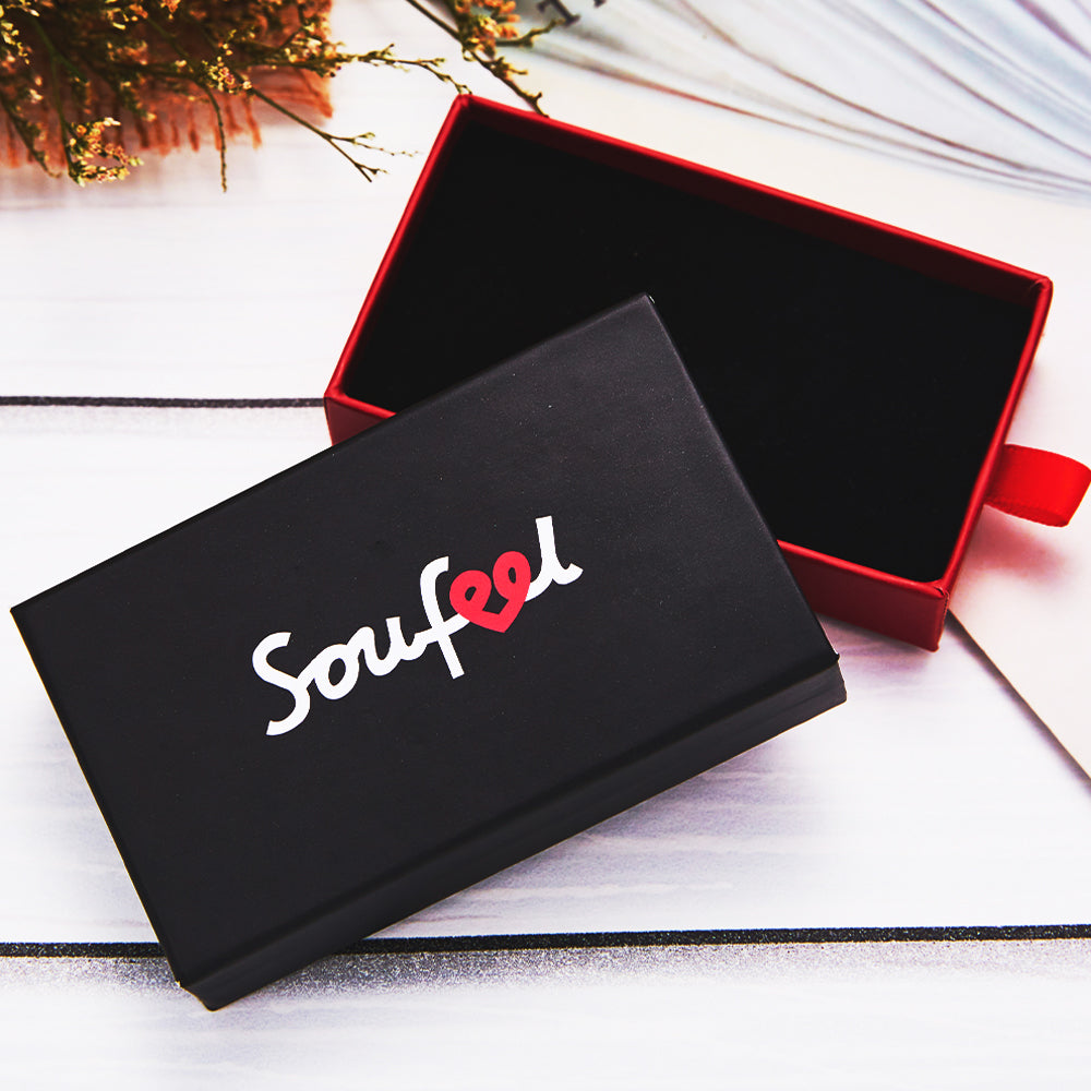 Soufeel Drawer Box Gift Package Cardboard Gift Box with Sponge
