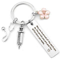 Nurse Keychain Stainless Steel Keychain Gifts For Women Nurses Week Gifts Nursing Graduation Gift Nurse Practitioner Gifts