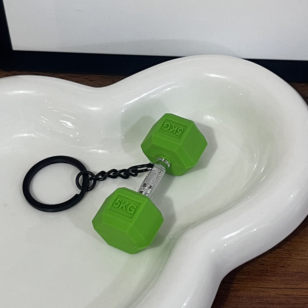 Weightlifting Dumbbells Keychain Accessories Equipment Mini Keychain