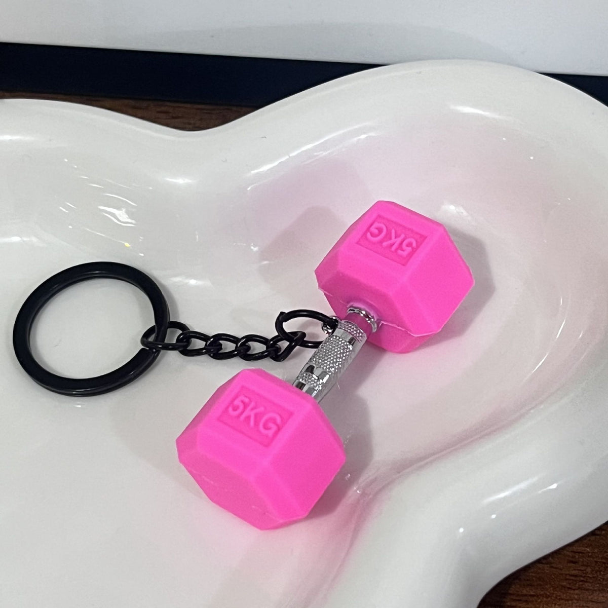 Weightlifting Dumbbells Keychain Accessories Equipment Mini Keychain