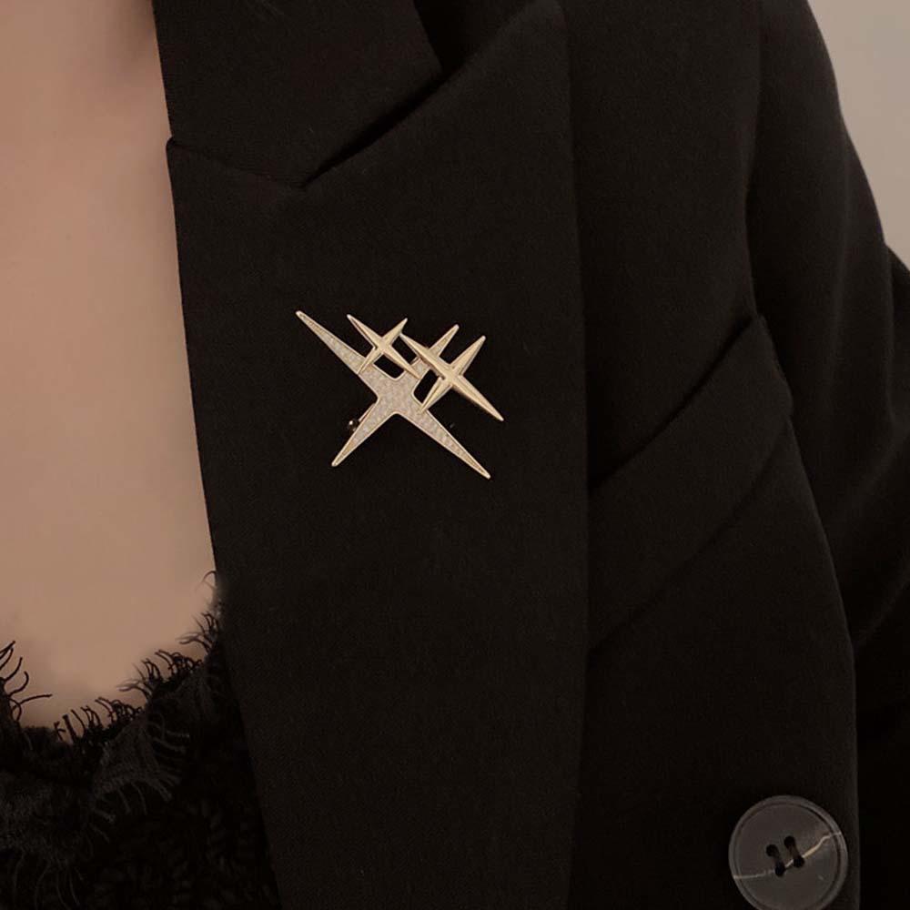 Star brooch Sweater Suit Accessories Wild Gifts For Her